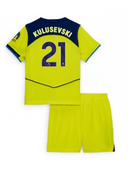 Tottenham Hotspur Dejan Kulusevski #21 Replika Tredje Kläder Barn 2025-26 Kortärmad (+ byxor)